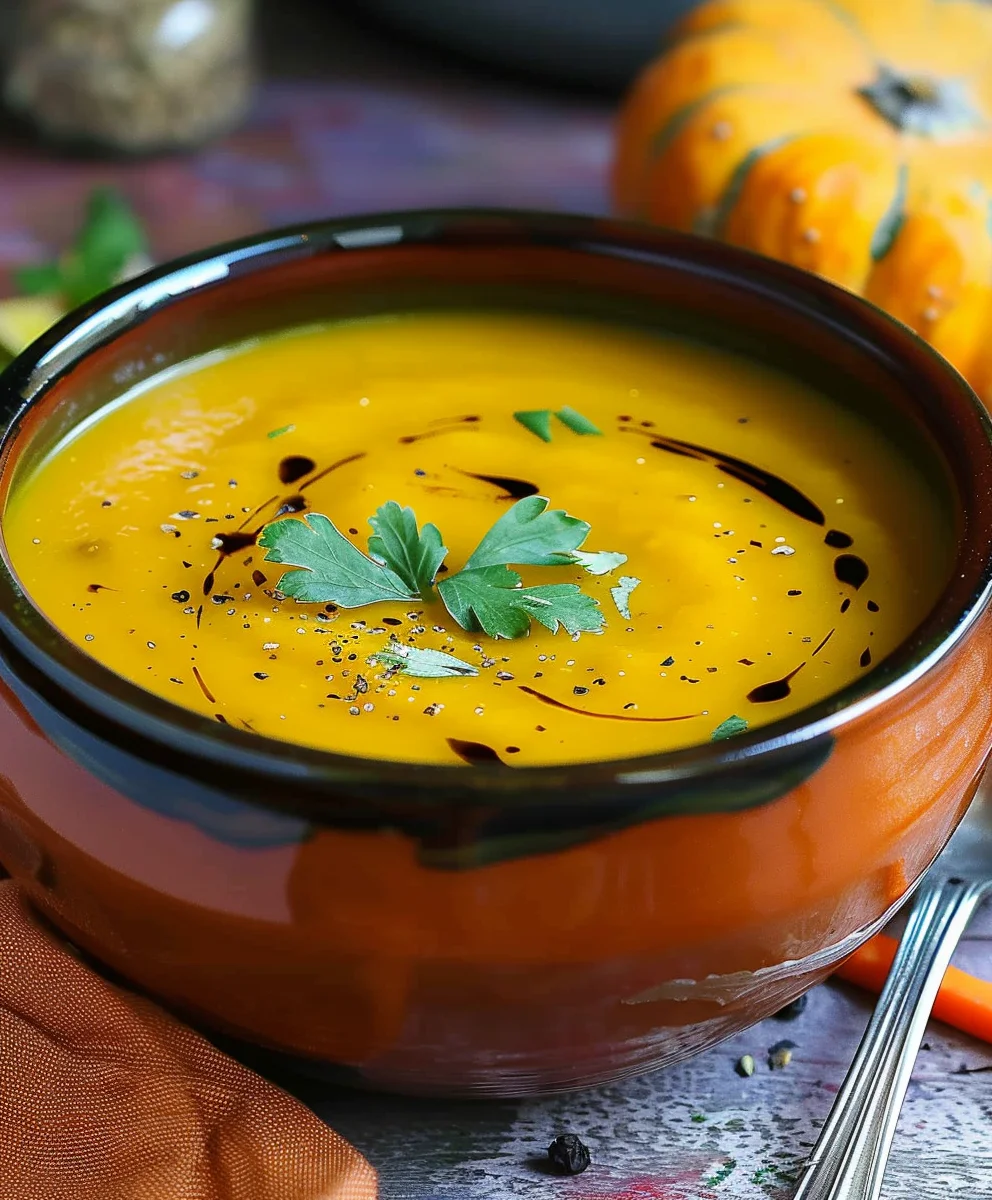 Aromatische Kuerbissuppe mit Curry – Cremig & lecker genießen