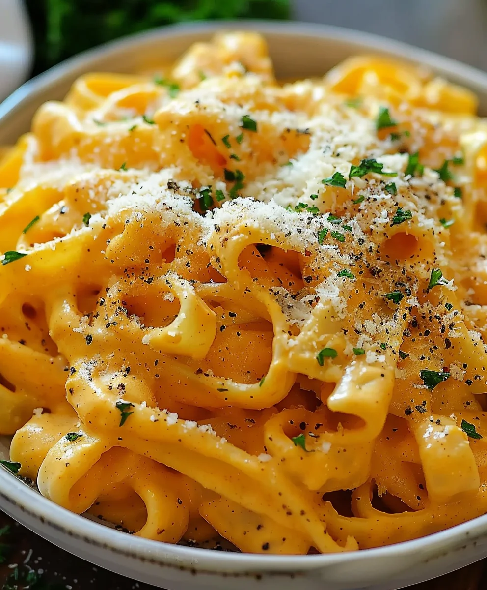 Cremige Kürbis Alfredo Pasta: Das Herbst-Lieblingsrezept
