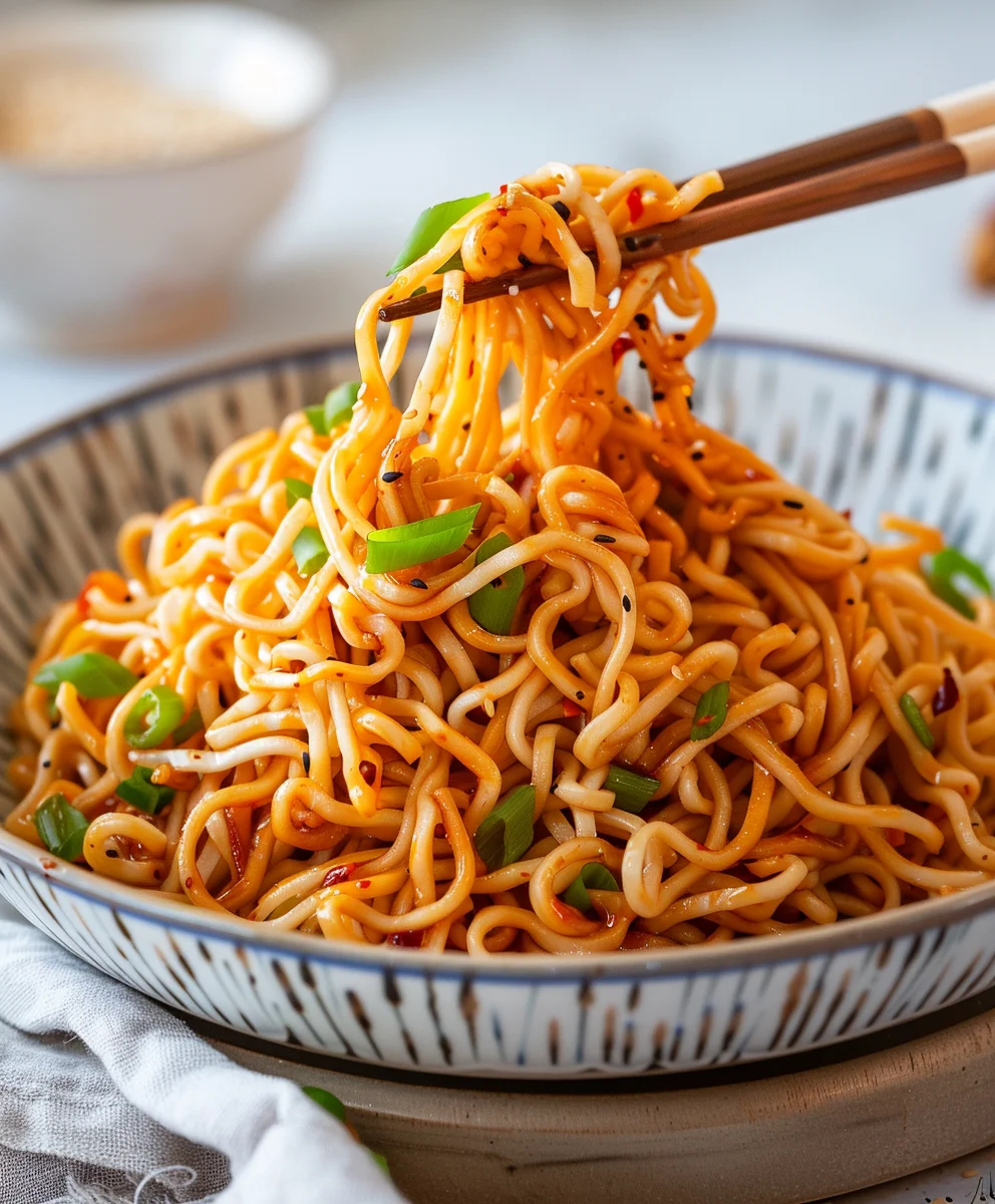 Mie Nudeln Rezept mit Sojasauce: Asiatischer Genuss pur