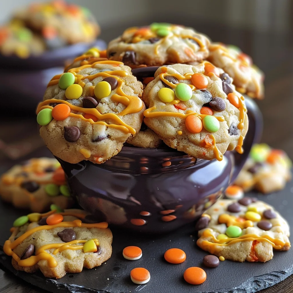 Hexenkessel Cookies: Dein gruselig-süßes Halloween Rezept