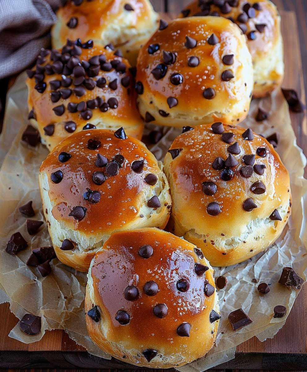Schokoladenbrötchen backen wie Bäcker