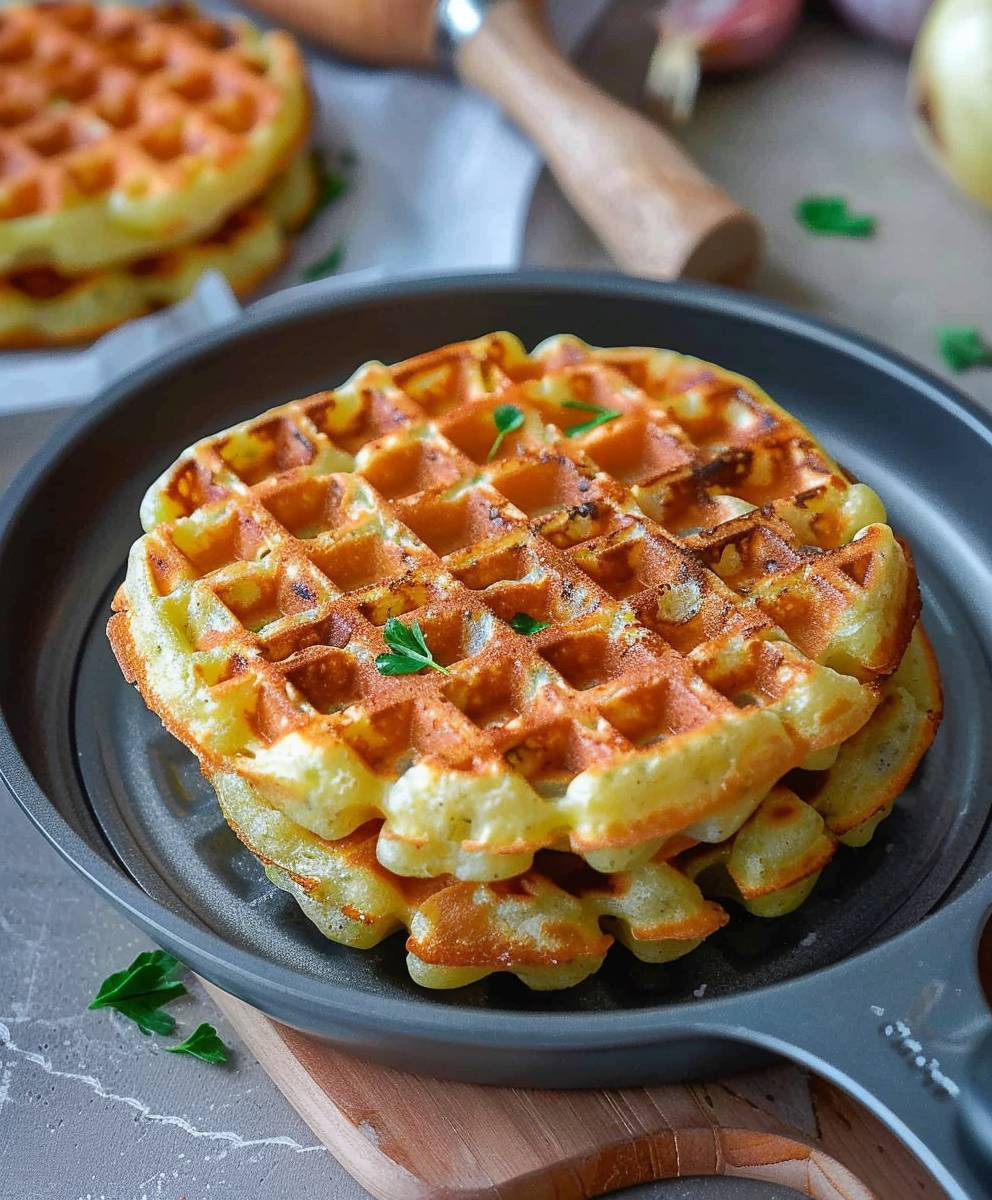 Kartoffelwaffeln Kinder Familie