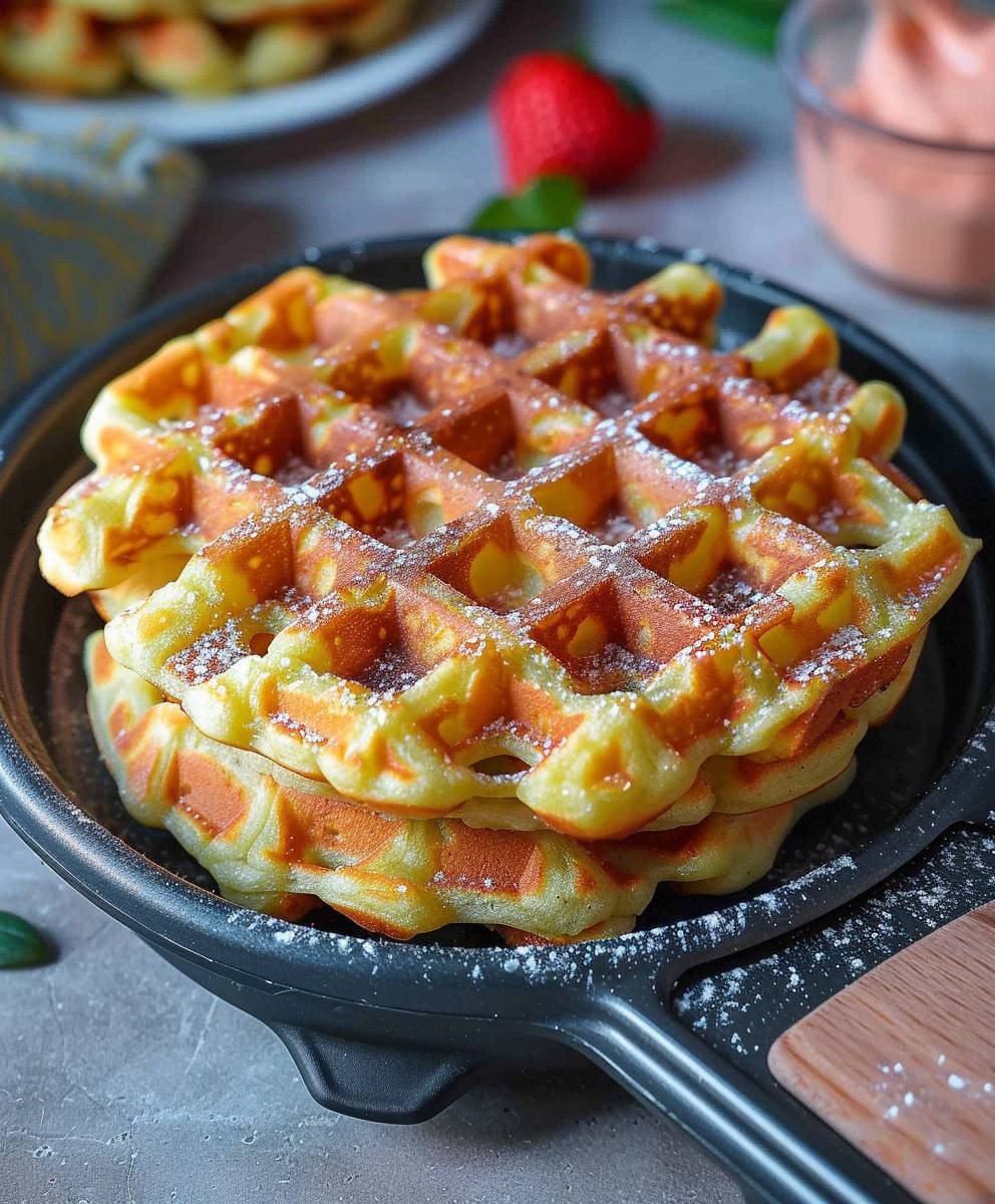 Kartoffelwaffeln Kinder Familie