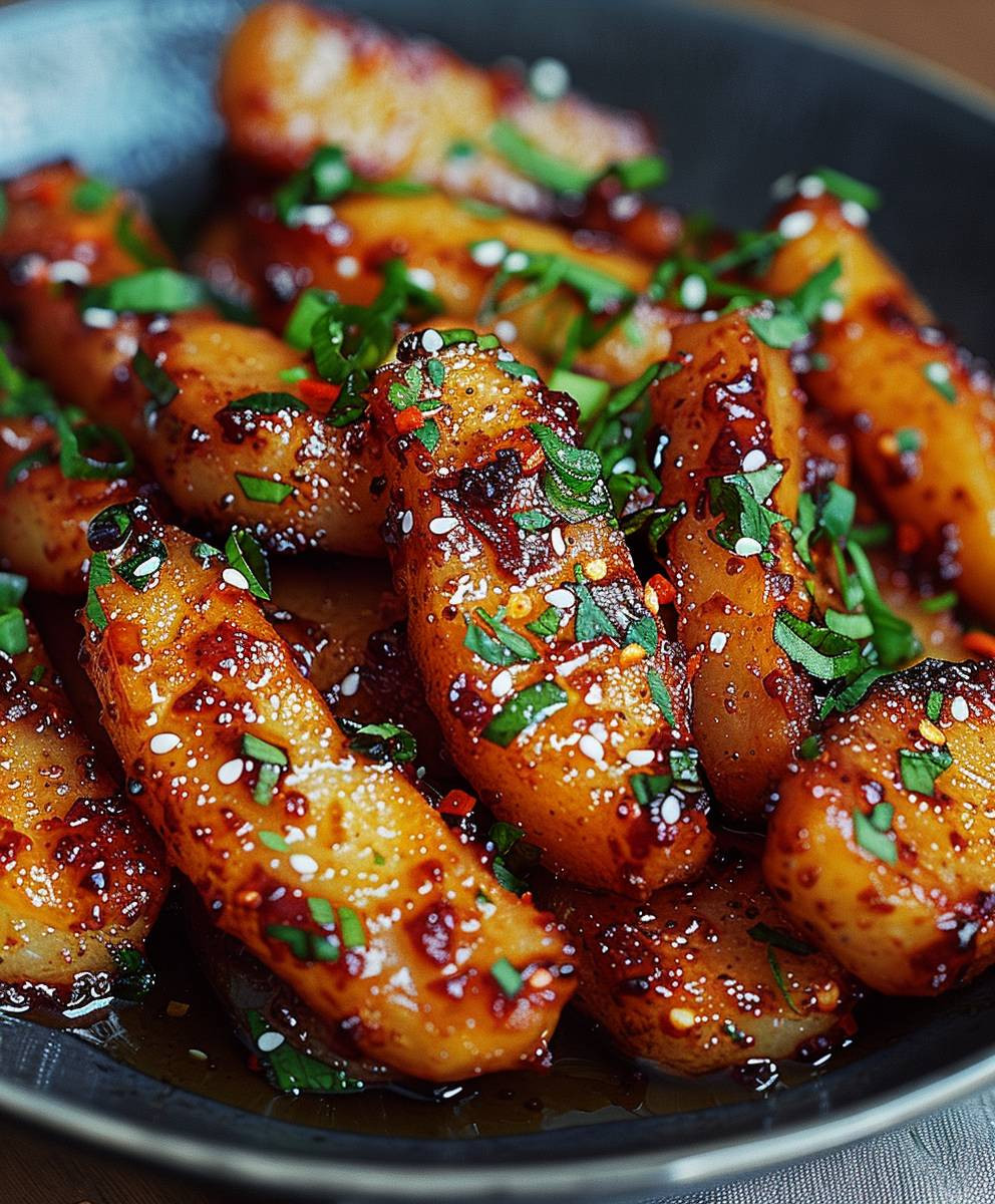 Honig Chili Kartoffeln