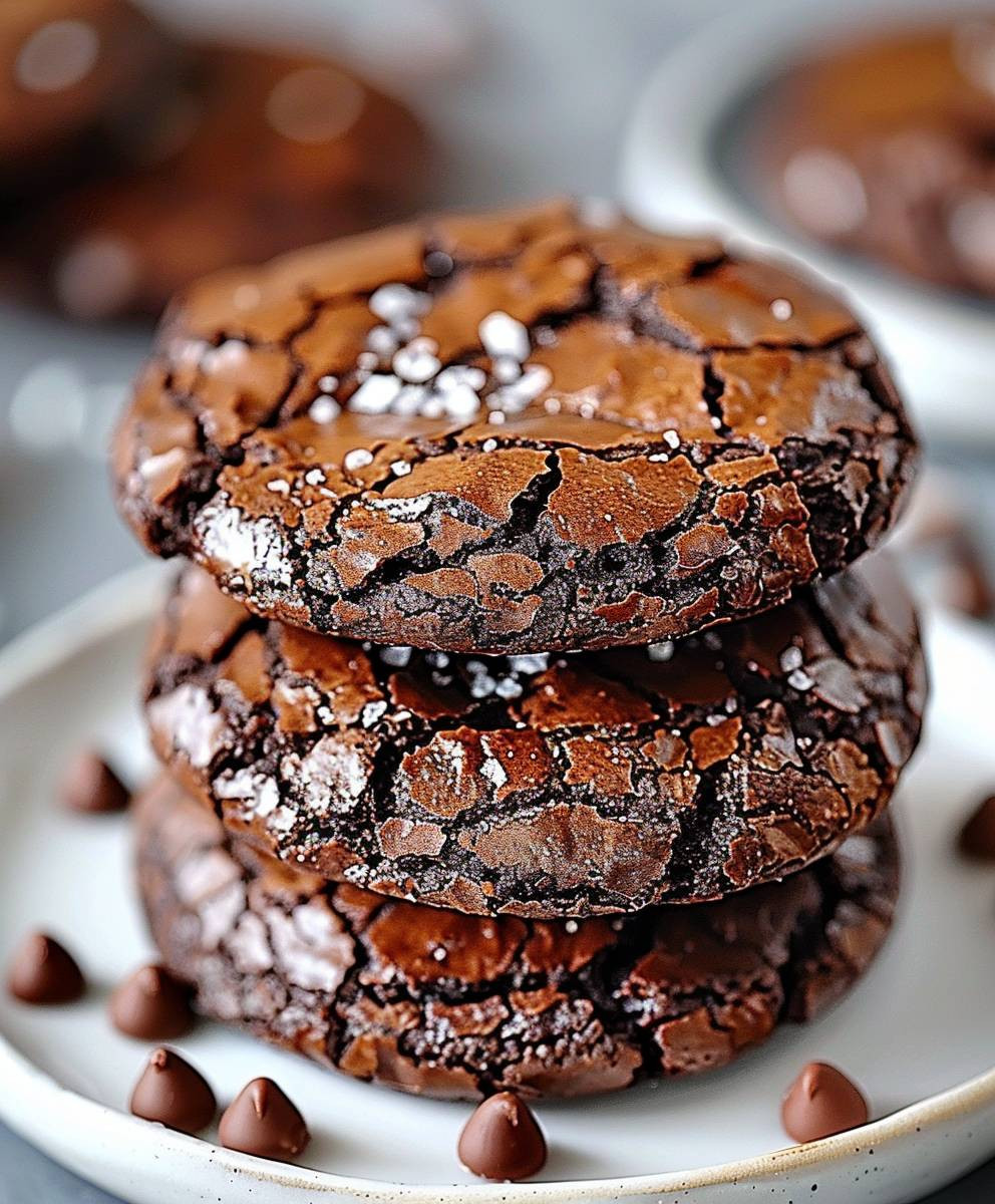 Brownie Cookies Hausgemacht