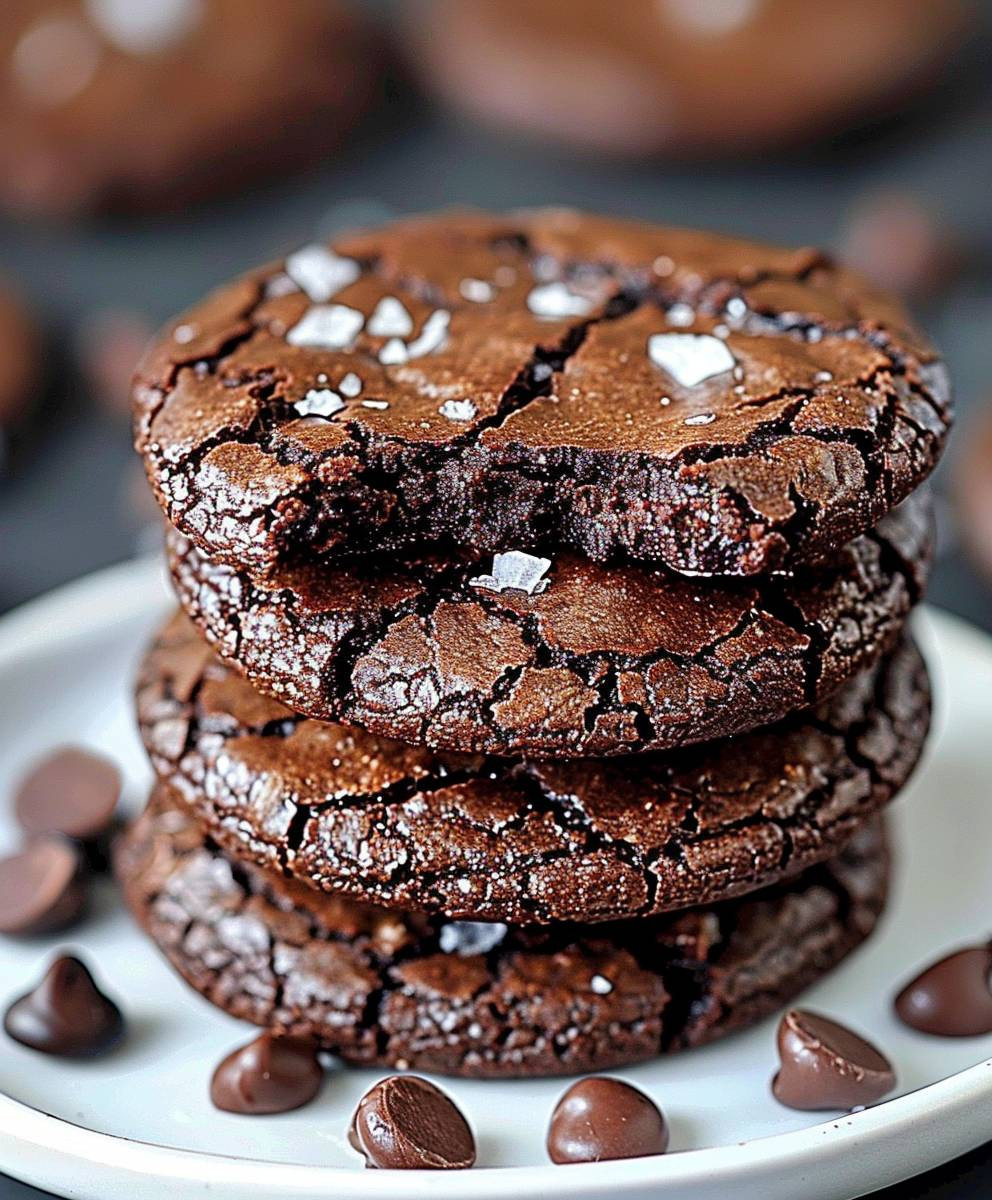 Brownie Cookies Hausgemacht