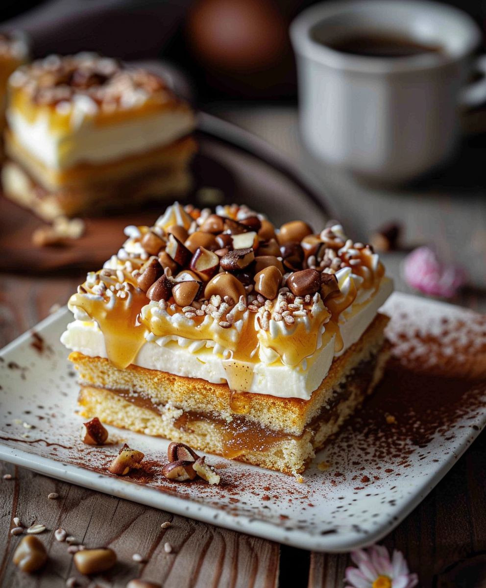 Butterkuchen mit Karamell