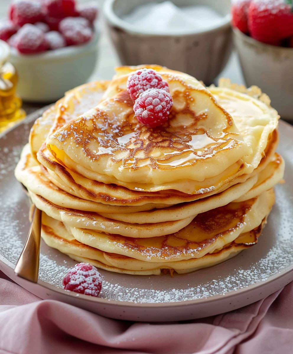 Omas einfache schnelle Pfannkuchen