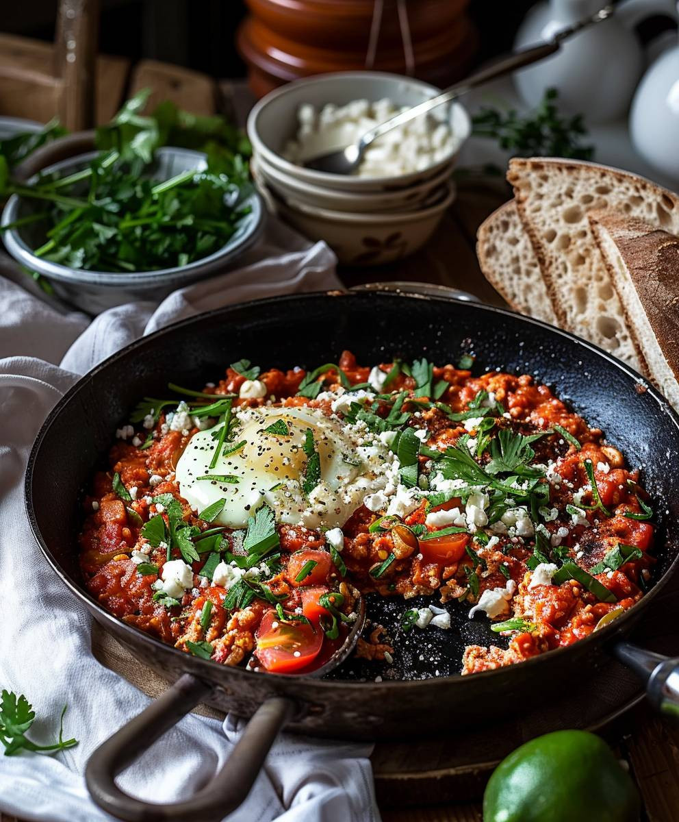 Türkisches Frühstück Menemen