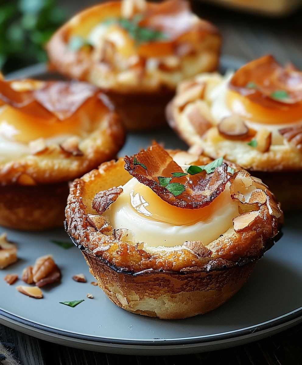 Spiegelei Muffins Frühstück