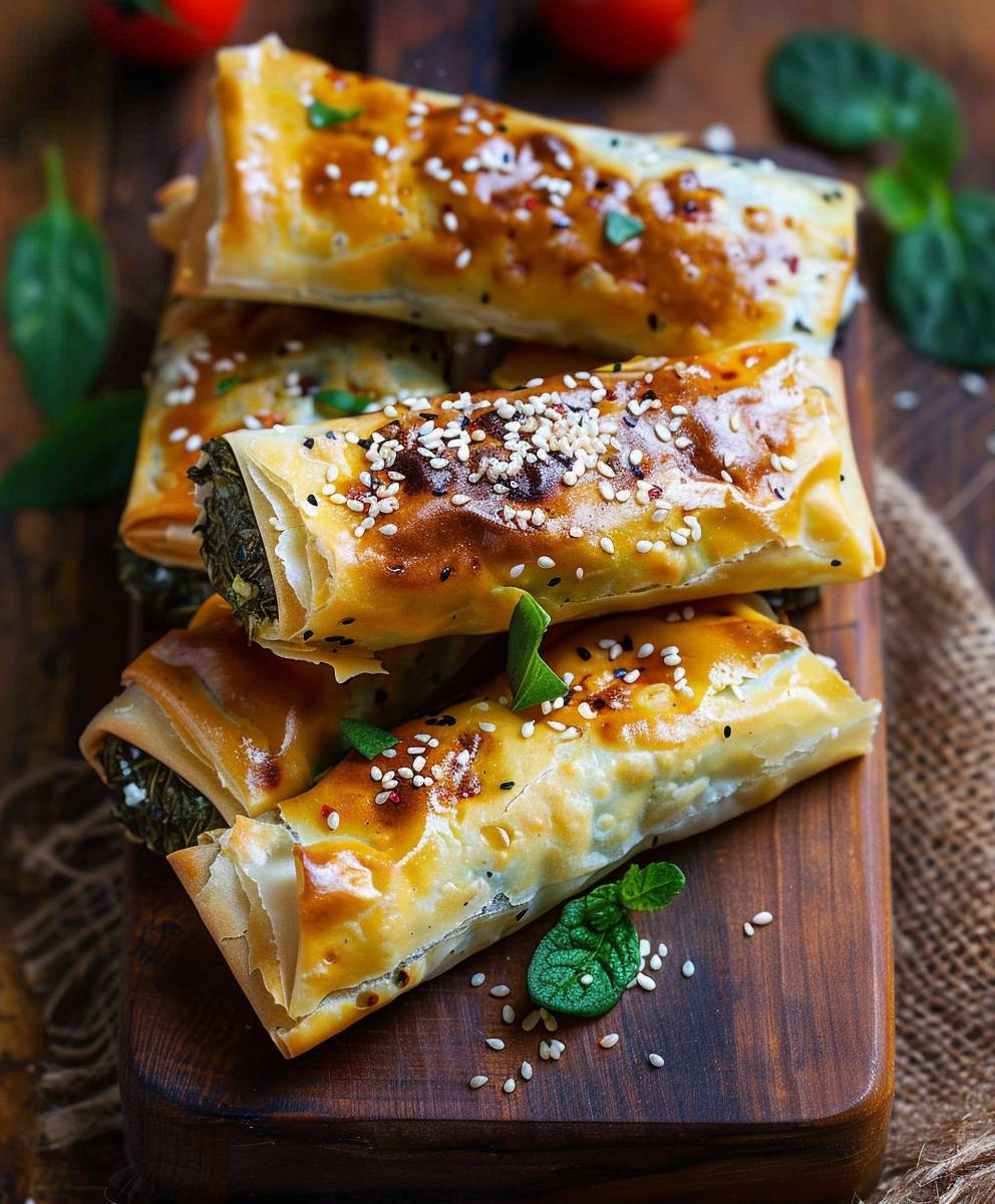 Spinat Feta Börek