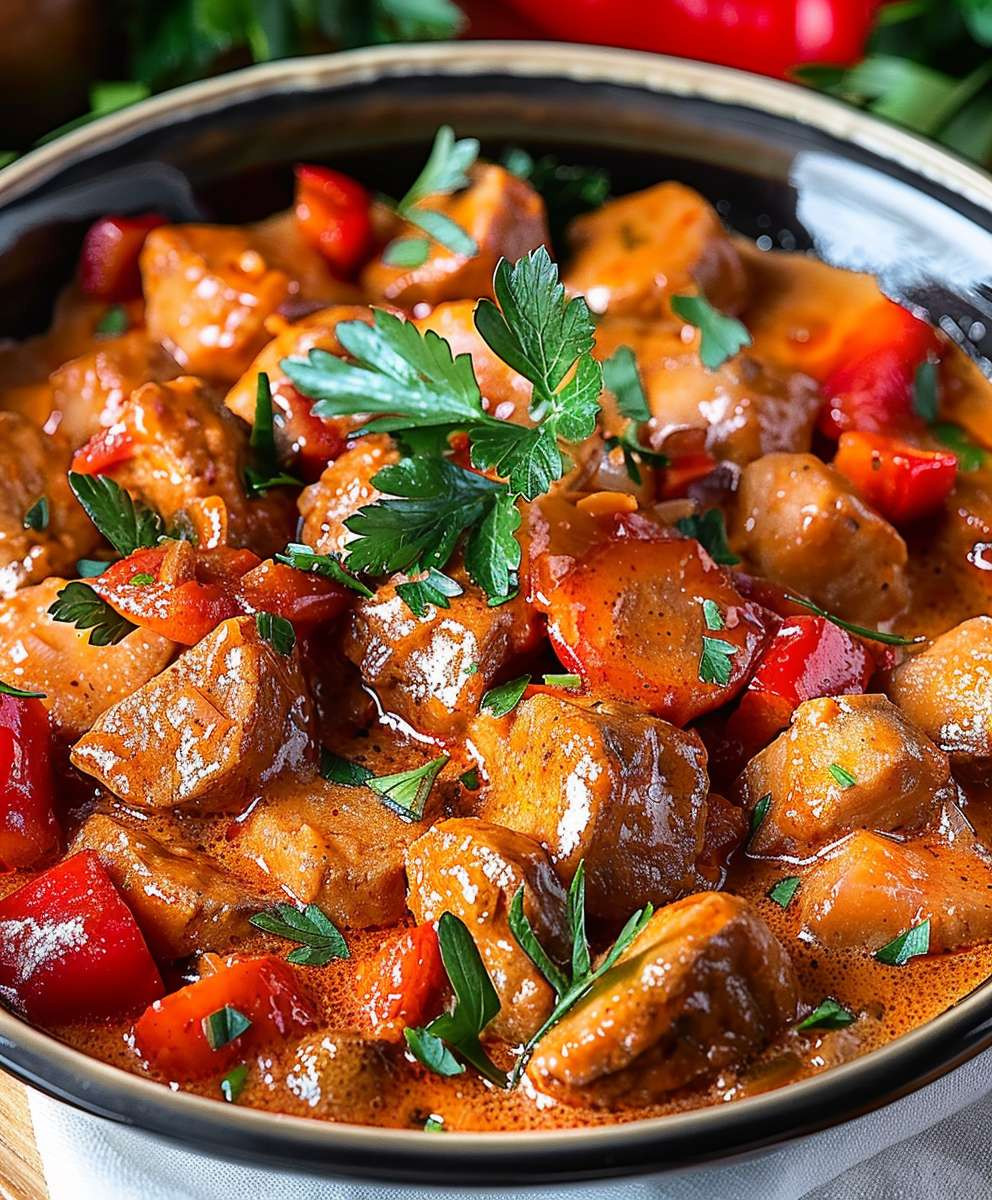 Würstchengulasch einfach kochen