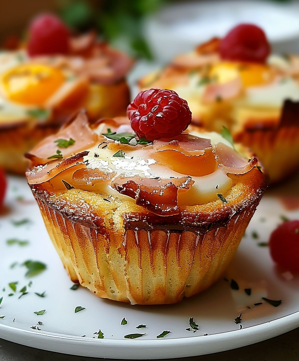 Spiegelei Muffins Frühstück