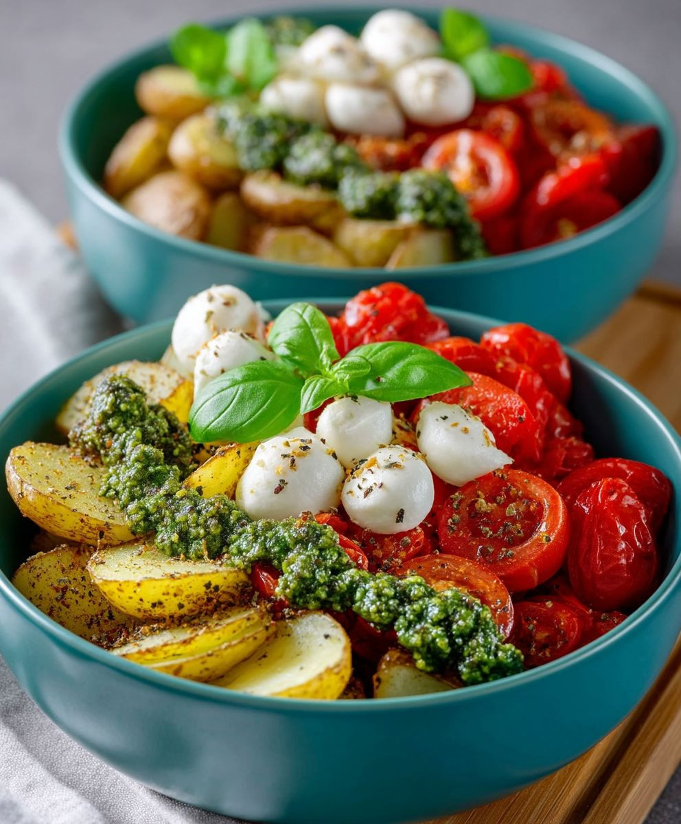 Pesto Kartoffel Bowl