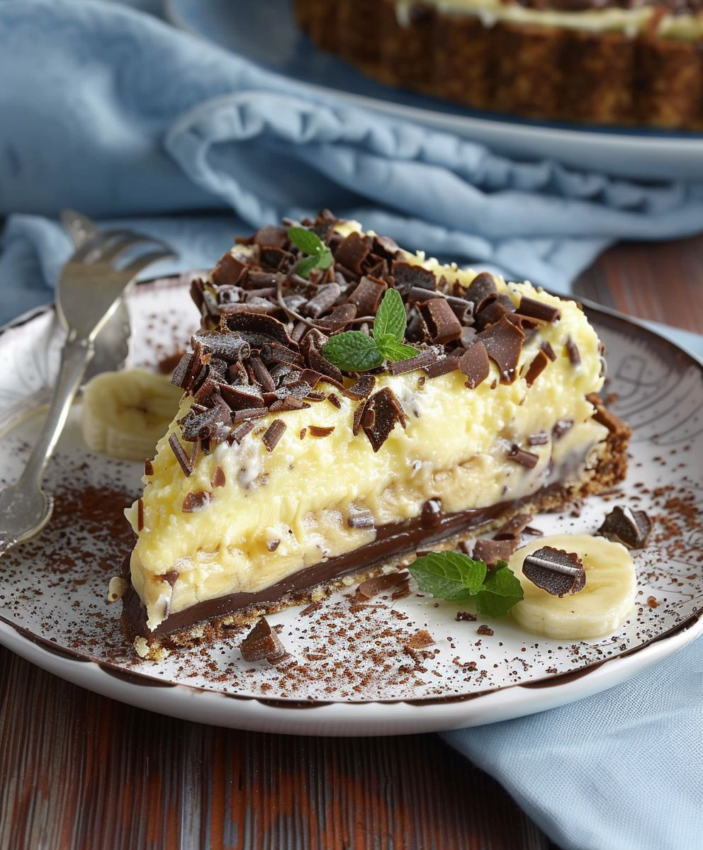 Bananensplit Torte ohne Backen