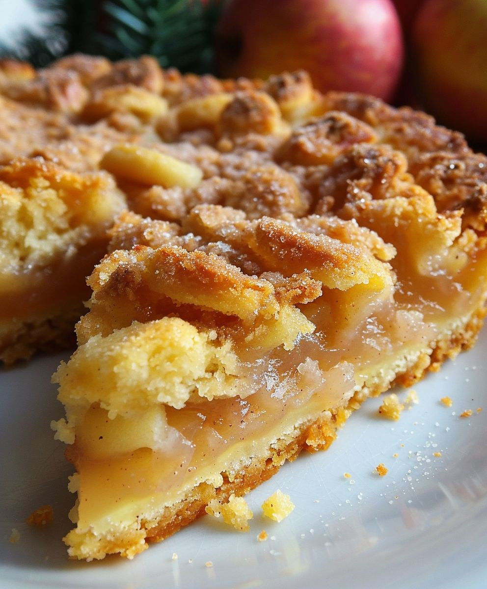 Apfelkuchen mit Streuseln backen