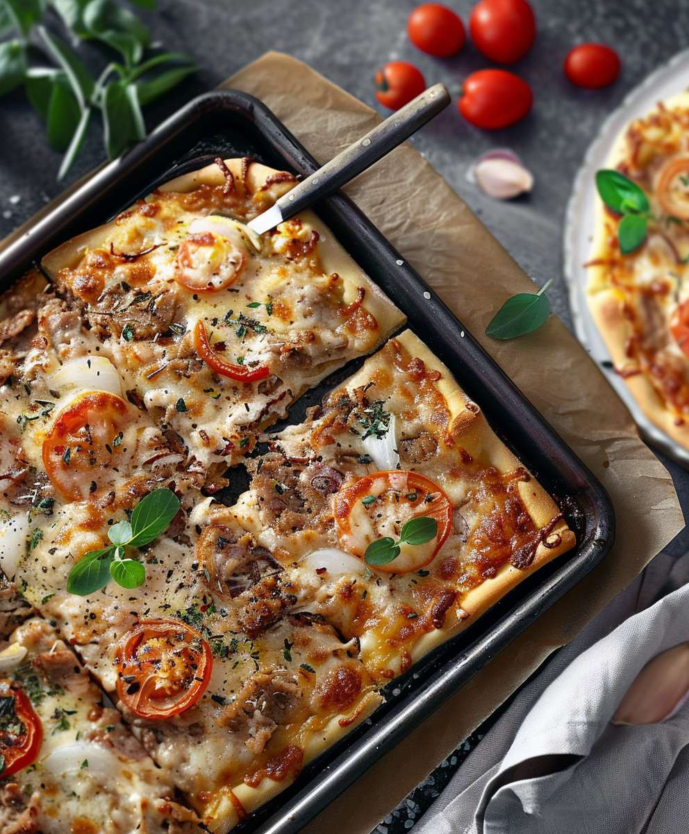 Fitness Pizza mit Skyr