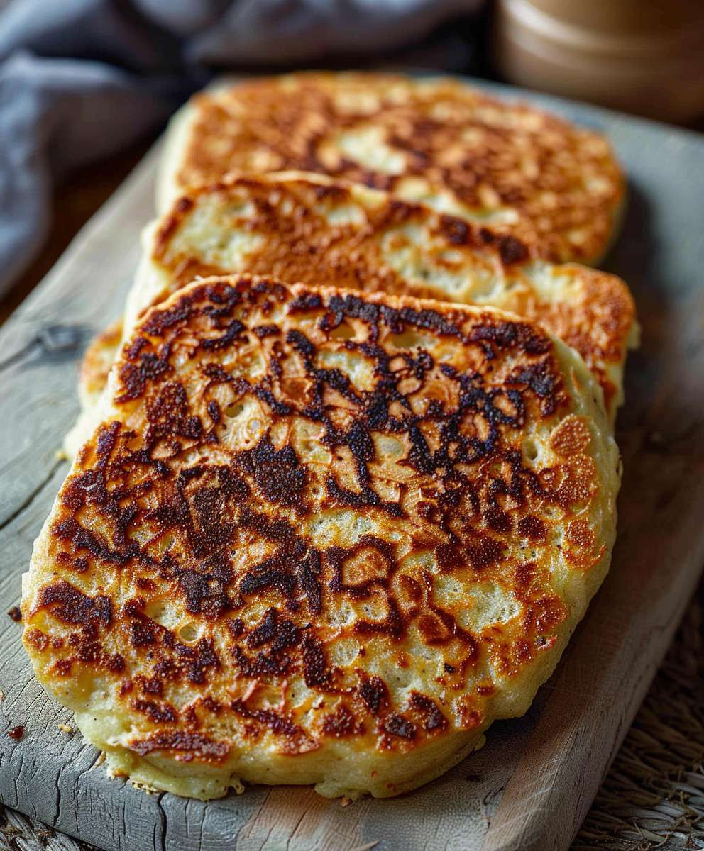 Kalorienarmes einfaches Fladenbrot