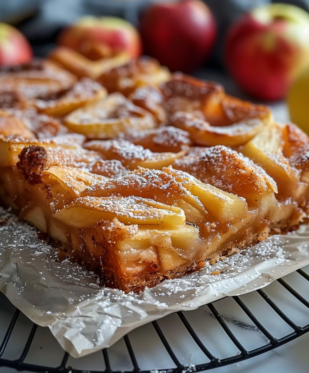 Apfel Zimtschnecken Kuchen Herbst