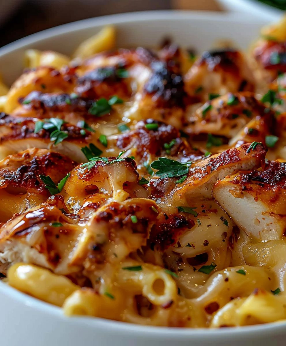 BBQ Chicken Mac Cheese