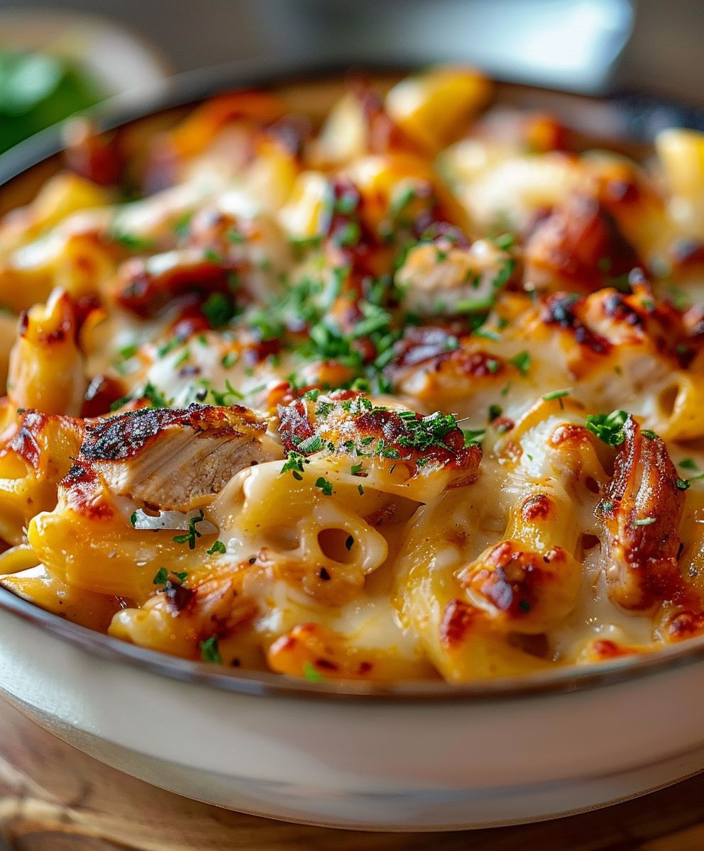 BBQ Chicken Mac Cheese