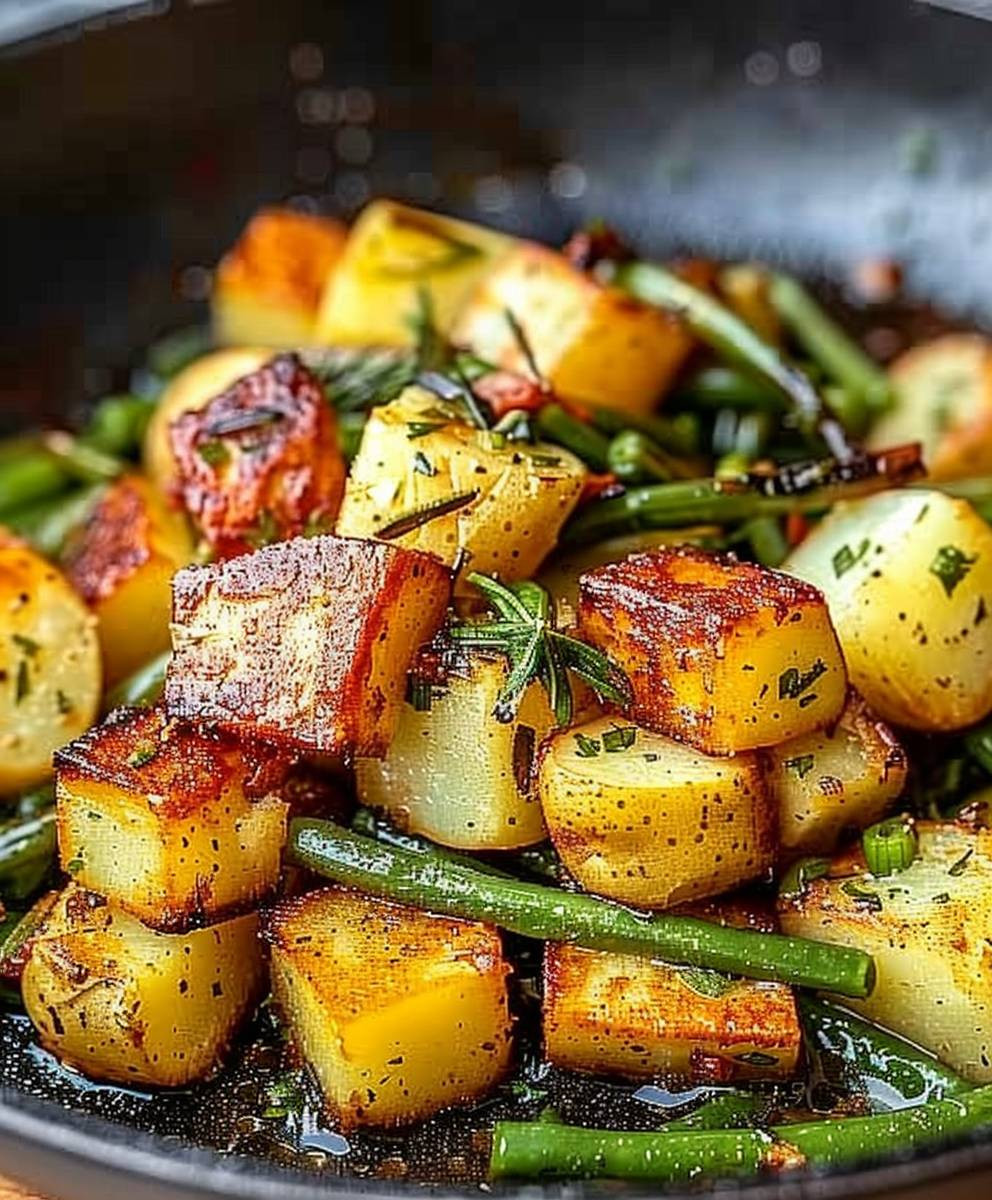 Kartoffeln Grüne Bohnen Beilage