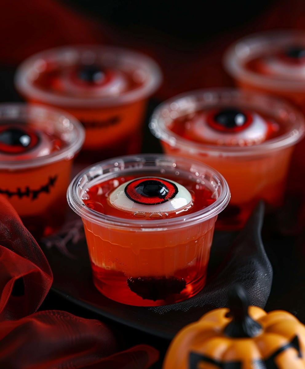 Halloween Augapfel Wackelpudding