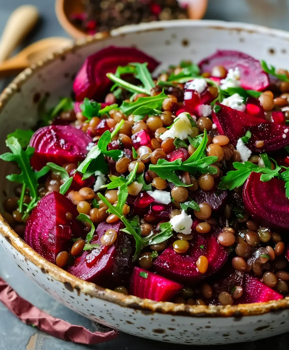 Rote Bete Linsen Salat Rezept: Schnell, Lecker & Gesund