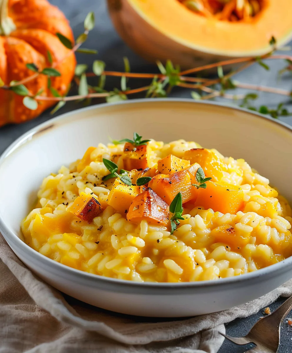 Kürbisrisotto Rezept: Cremig, vegan & einfach lecker!