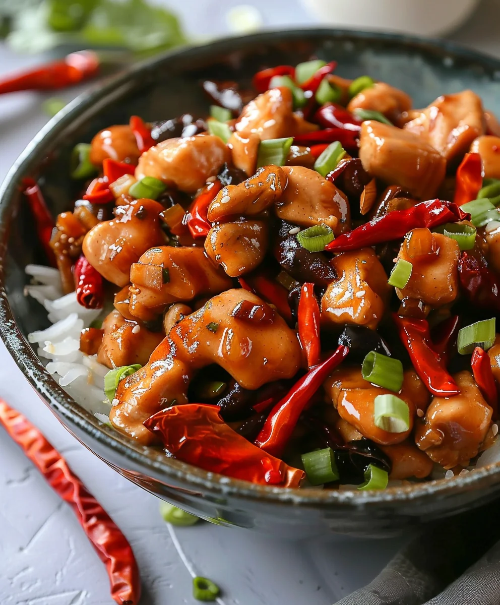 Kung Pao Chicken: Pikant, süß & unwiderstehlich lecker!