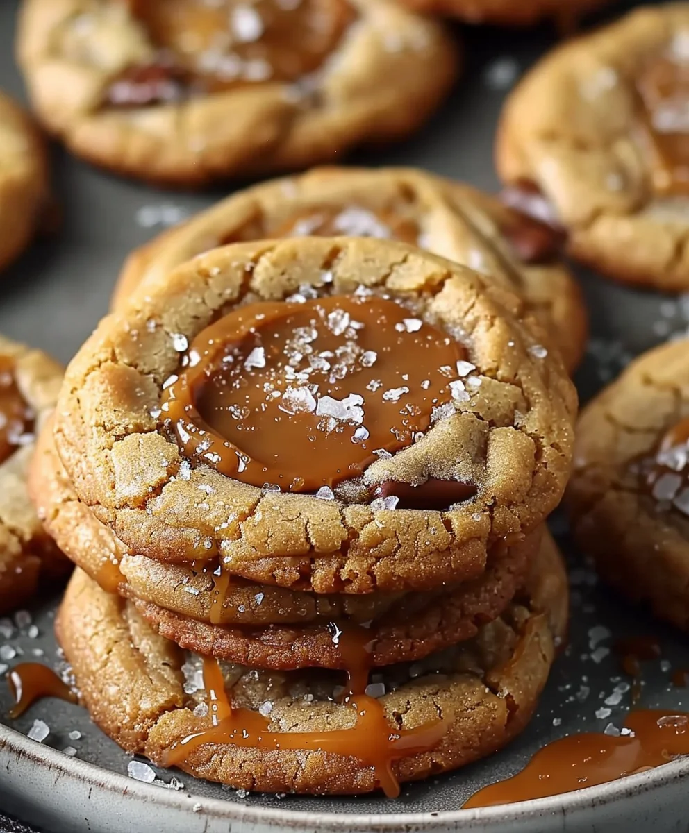 Bestes Rezept: Gesalzene Karamell Cookies – Einfach & Lecker
