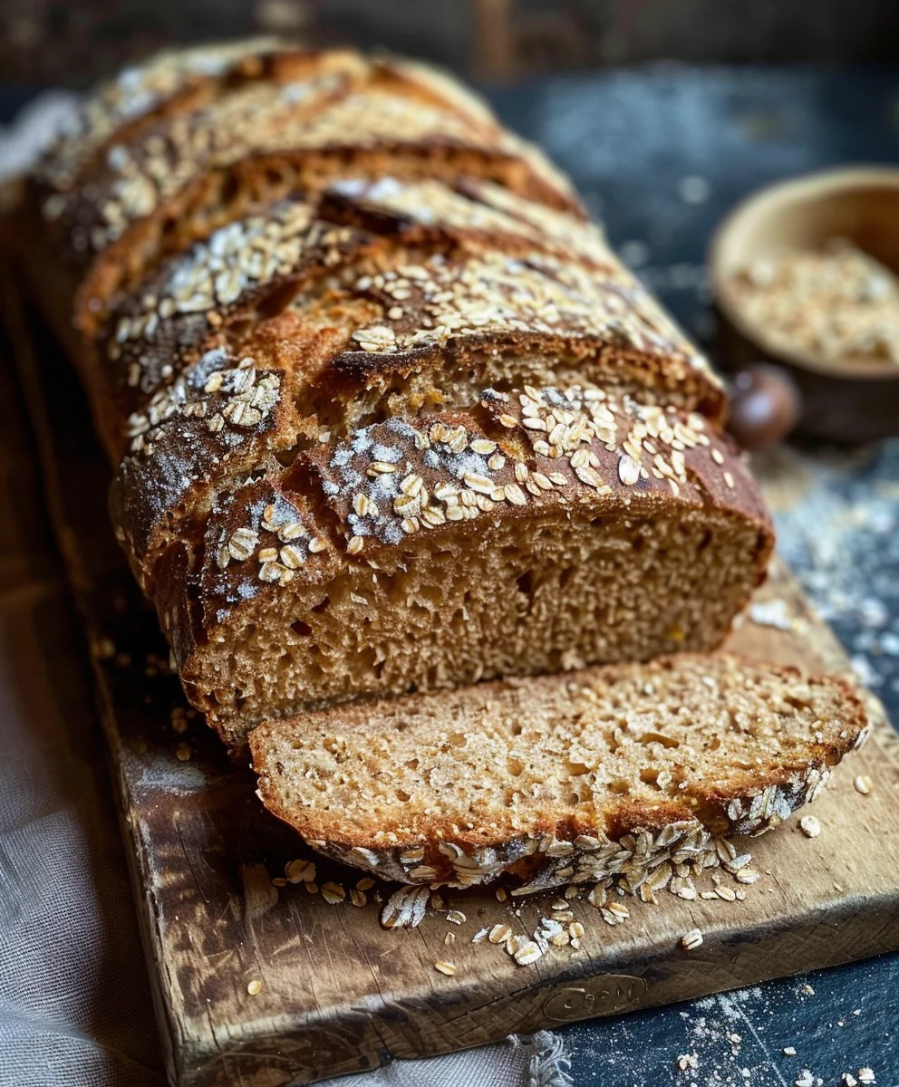 Das beste Haferflocken Brot: Friss Dich Dumm – locker, luftig!