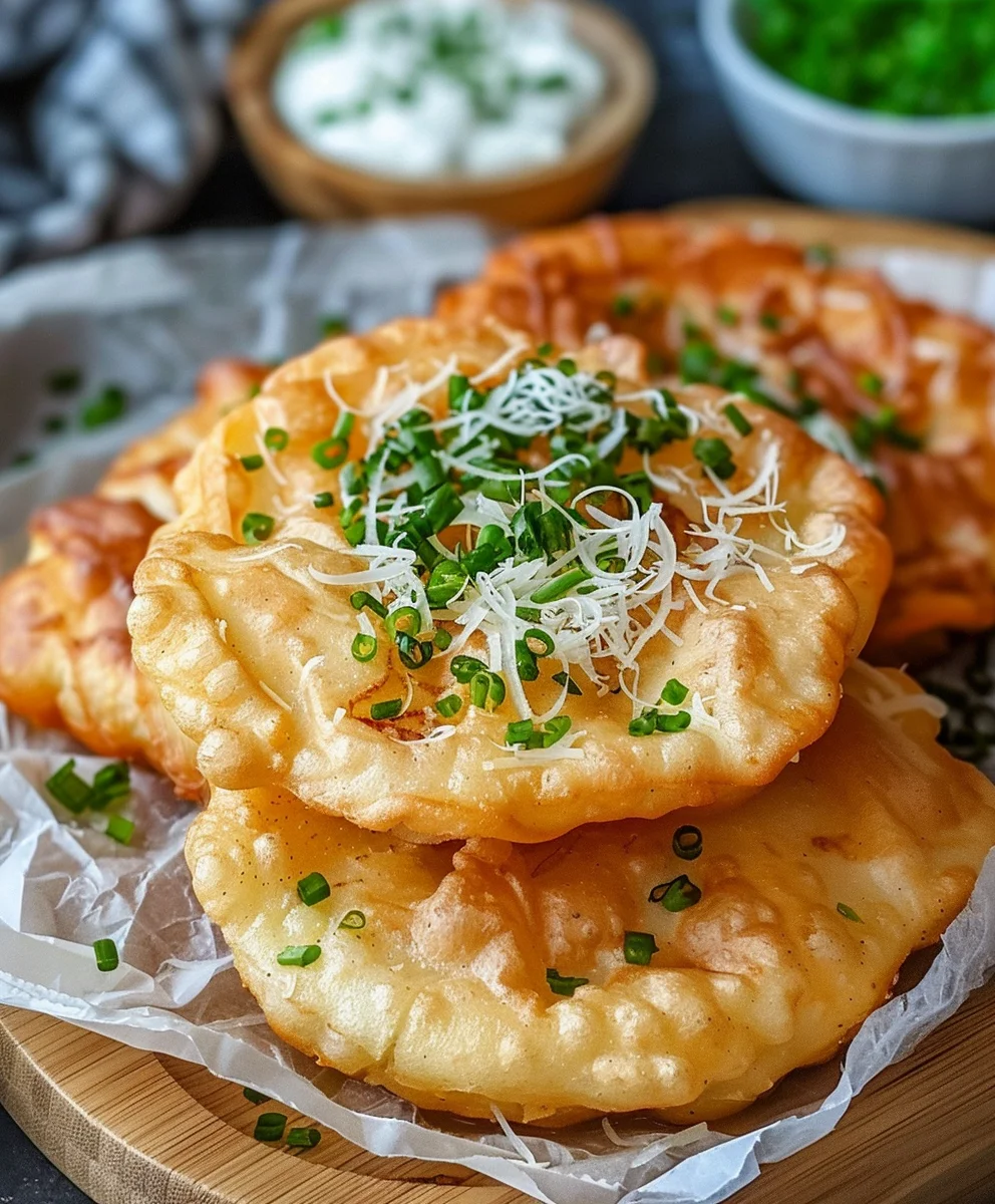 Heissluftfritteuse Langos: Knusprig & schnell selbstgemacht!