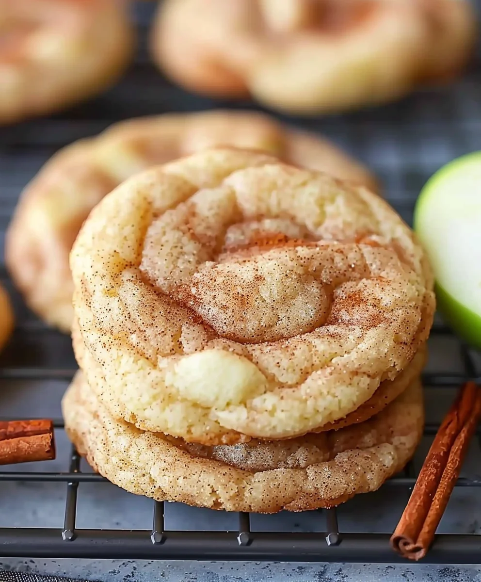 Apfel-Zimt Snickerdoodle Kekse: Dein unwiderstehliches Rezept