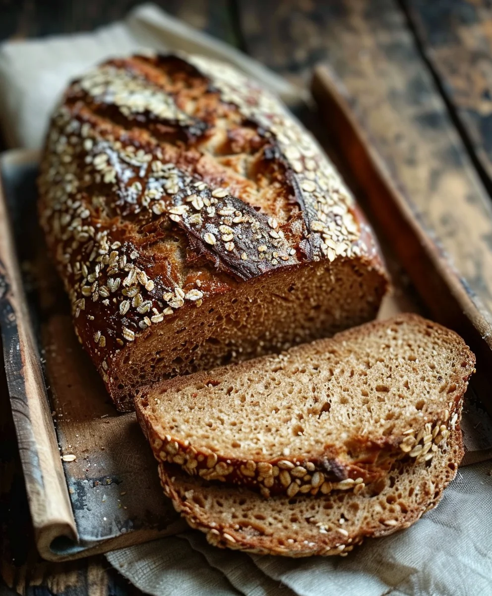 Das beste Haferflocken Brot: Friss Dich Dumm – locker, luftig!