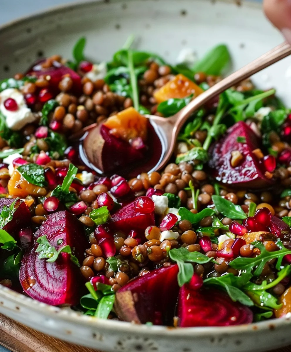 Rote Bete Linsen Salat Rezept: Schnell, Lecker & Gesund