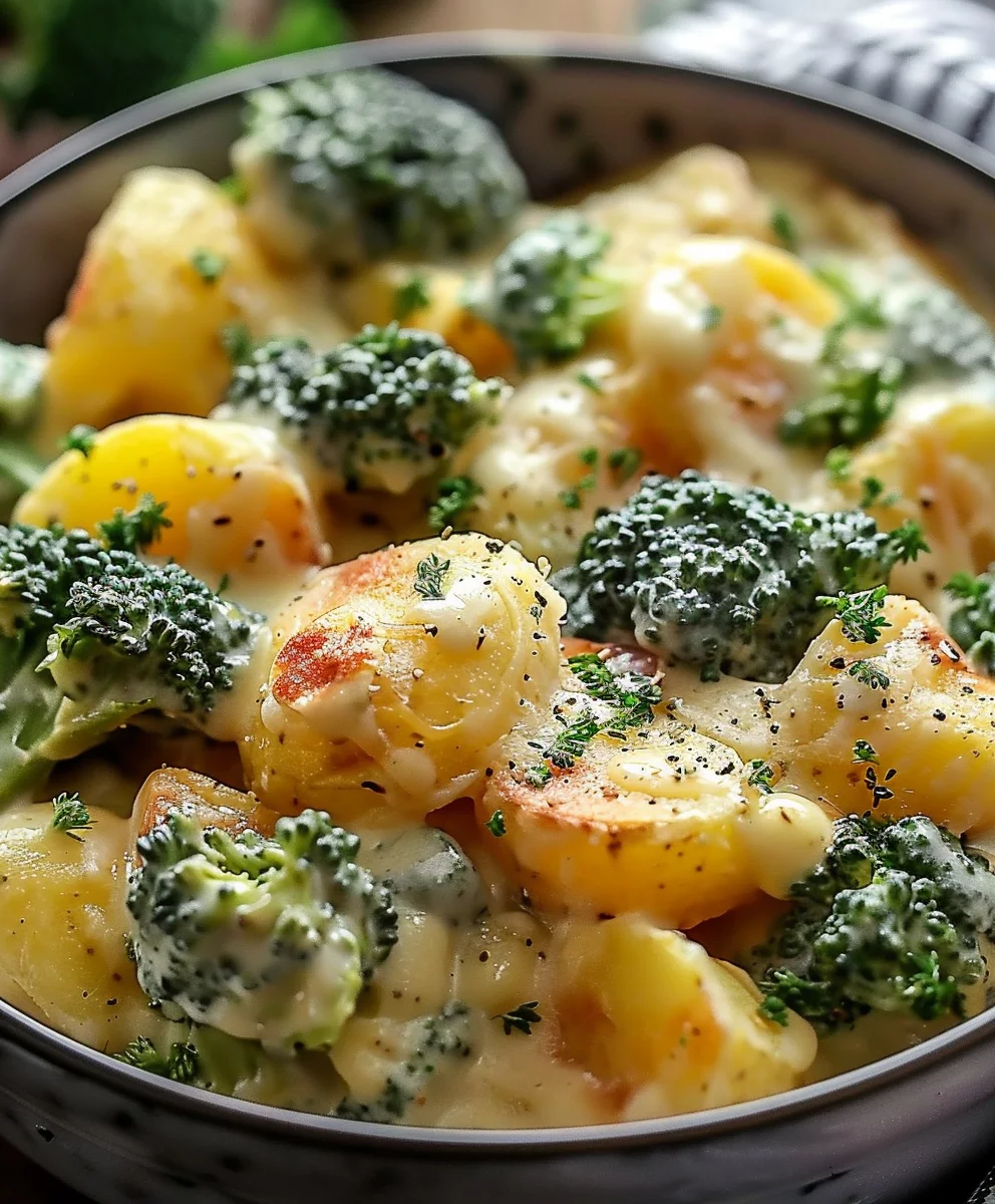 Cremige Brokkoli Kartoffeln: Ultimatives Komfort-Essen