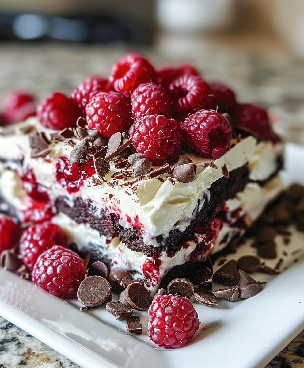 Himbeer-Schoko-Lasagne: Das unwiderstehliche Dessert-Erlebnis!