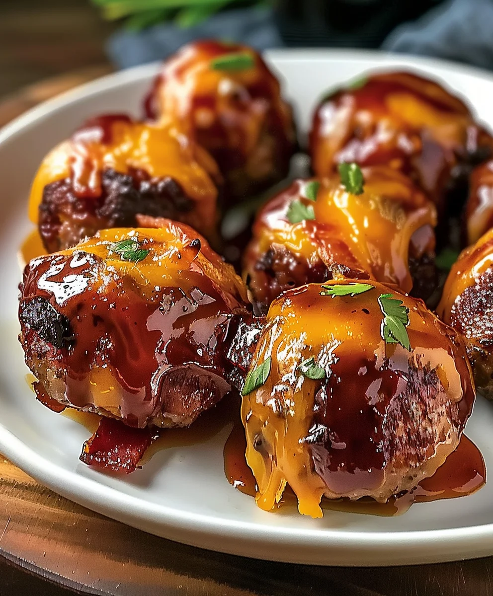 Cheddar BBQ Beef Bacon Bombs: Saftig & unwiderstehlich!