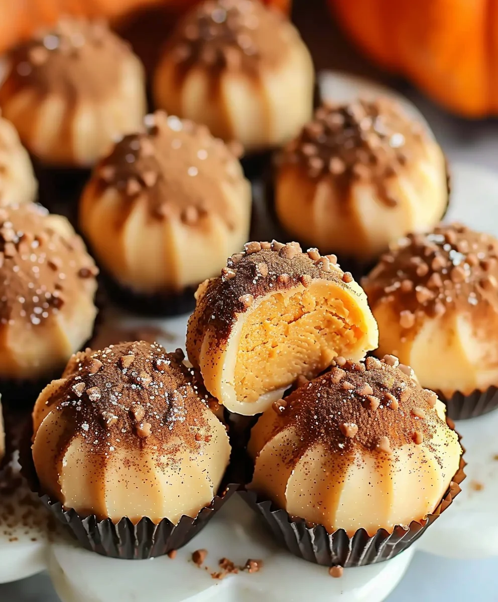 Köstliche Pumpkin Cheesecake Truffles – Dein Rezept