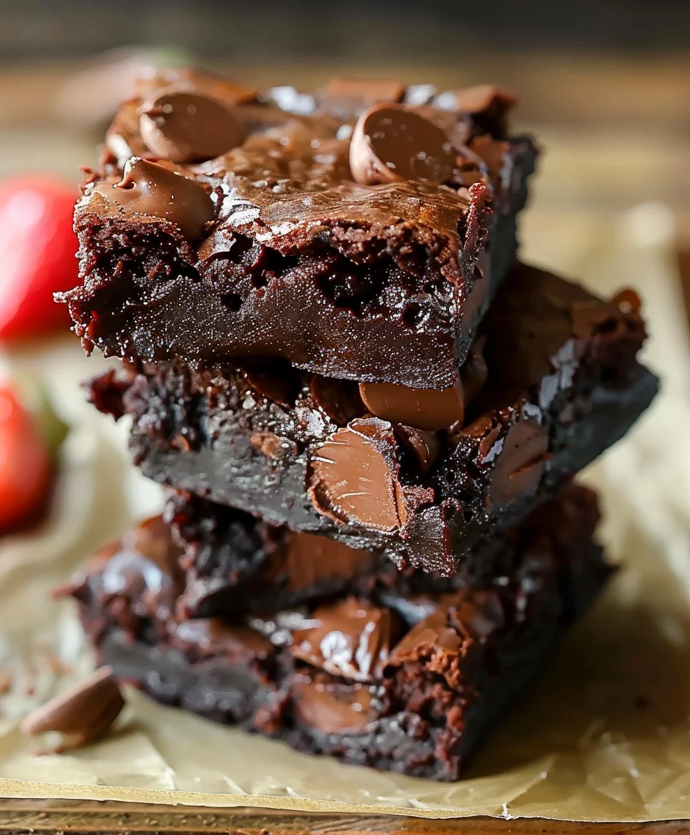 Schoko-Brownies: Erdige Note vom alkoholfreien Bier