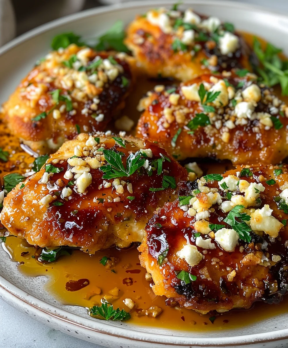 Knuspriges Hot Honey Feta Chicken Rezept – Dein Festmahl!