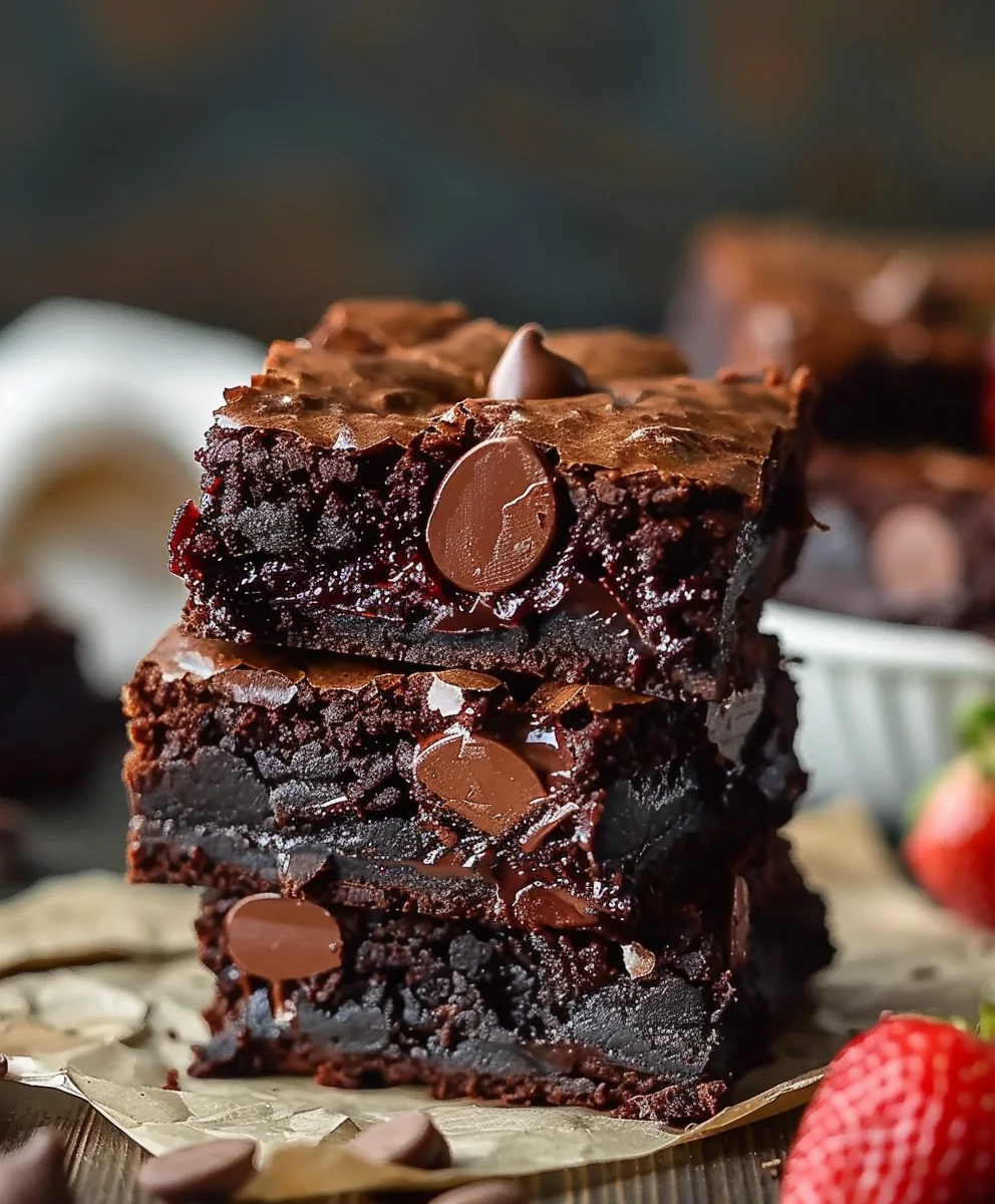 Schoko-Brownies: Erdige Note vom alkoholfreien Bier