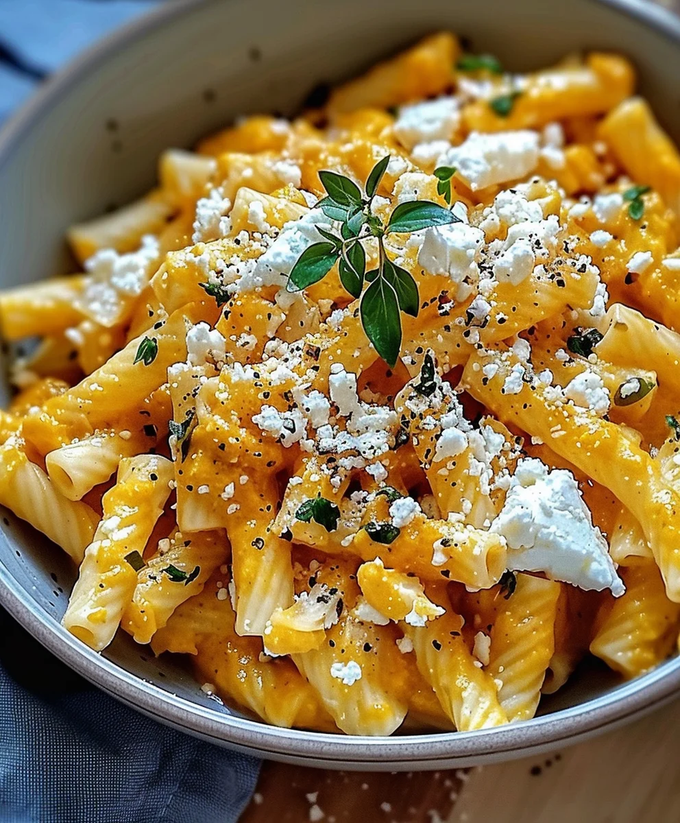 Kürbis Feta Pasta: Unglaubliches & ultimatives Rezept!