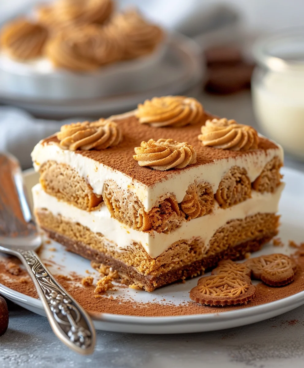 Cremiges Biscoff Spekulatius Tiramisu Rezept – schnell gemacht