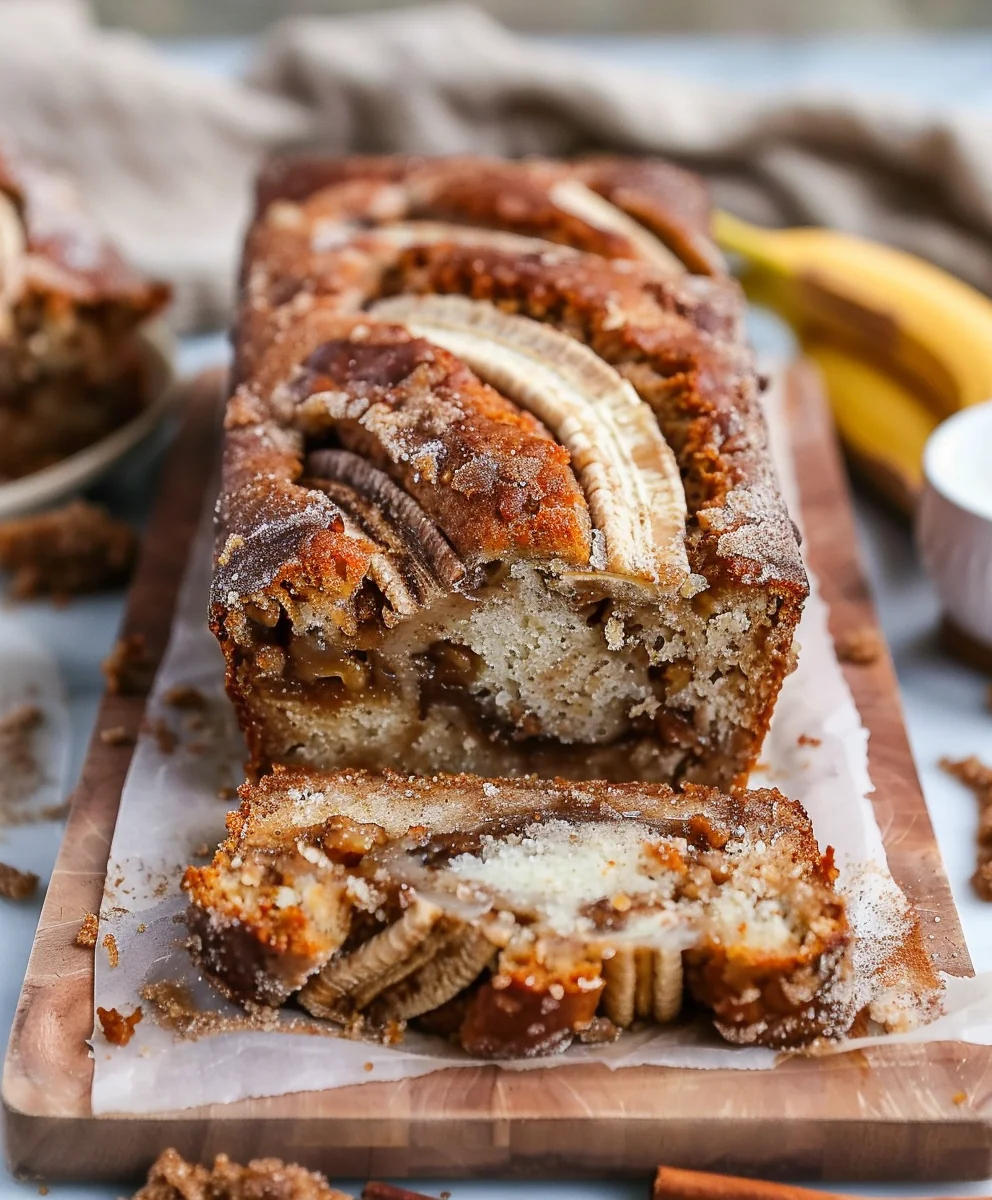 Veganes Zimt Strudel Bananenbrot: Saftig & unwiderstehlich