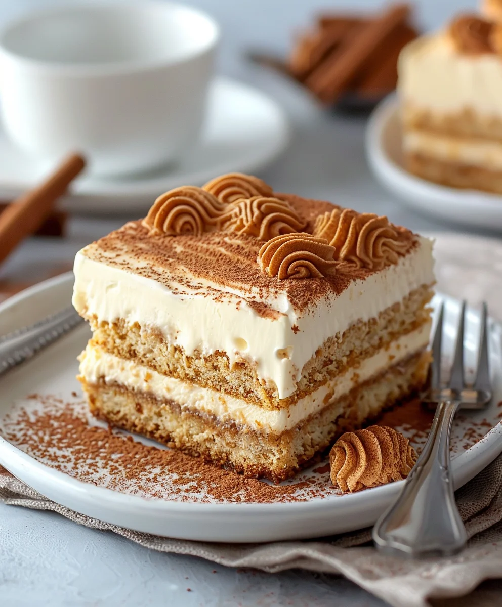 Cremiges Biscoff Spekulatius Tiramisu Rezept – schnell gemacht