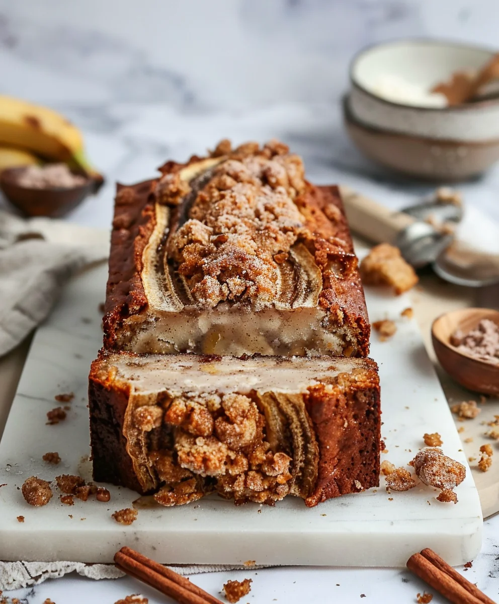 Veganes Zimt Strudel Bananenbrot: Saftig & unwiderstehlich