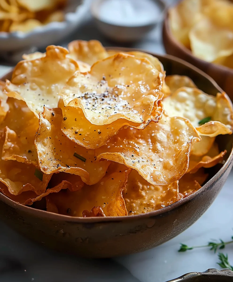 Huettenkaese Chips Hochprotein Snack Rezept