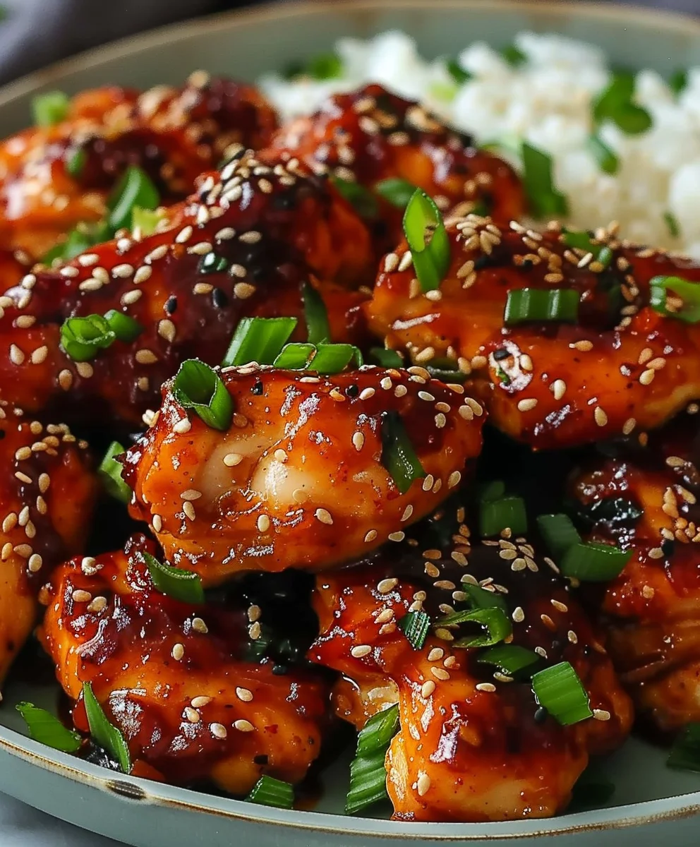 Korean Gochujang Chicken Rezept: Scharf & unwiderstehlich!